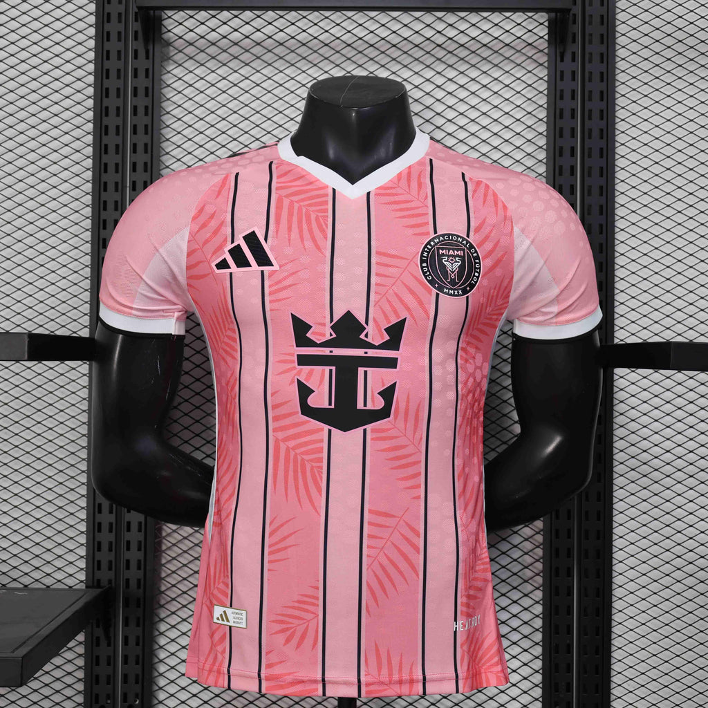 Maillot Miami 2025/26 Le 12 -ème Maillot, maillot de football bleu et blanc avec logo de l'équipe et détails du design.