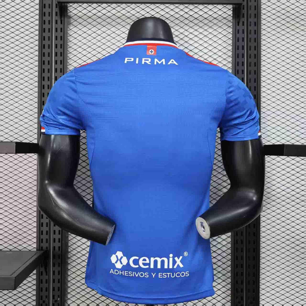 Maillot Chelsea 2025/26 Le 12 -ème Maillot, maillot de football bleu avec logo de Chelsea et détails en blanc.