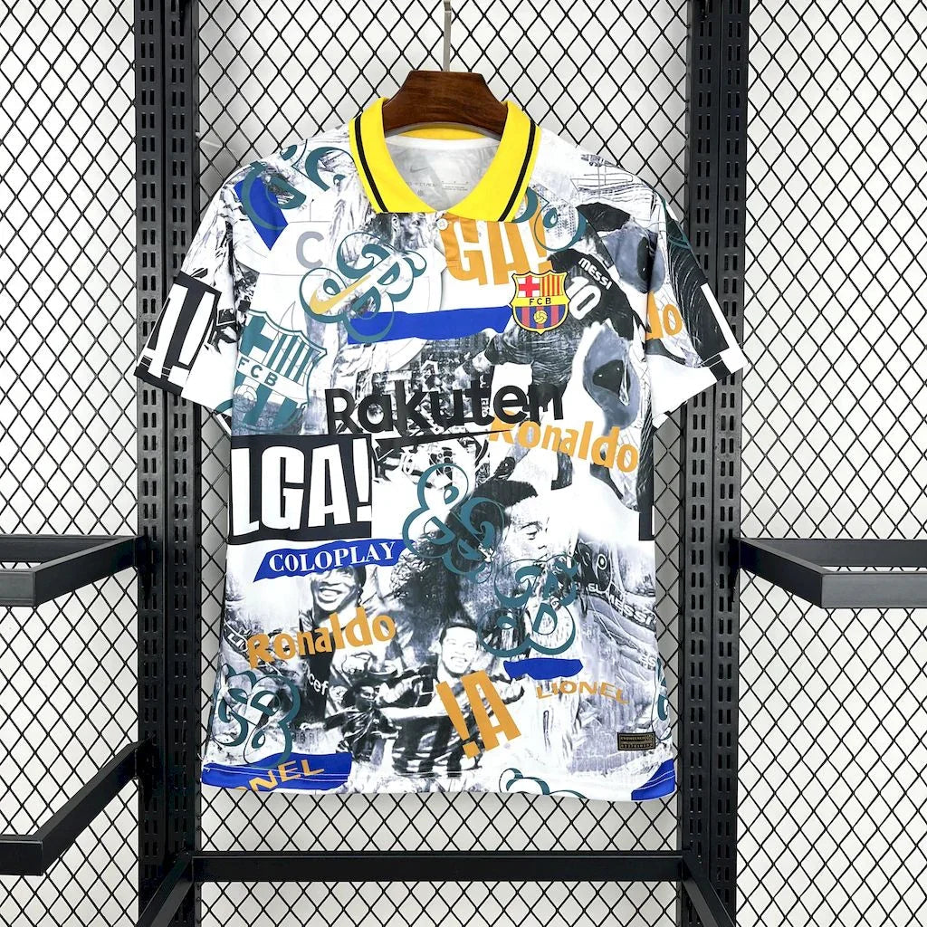 Maillot FC Barcelone concept 2025-26 de Le 12 -ème Maillot, devant avec logo et détails du design.