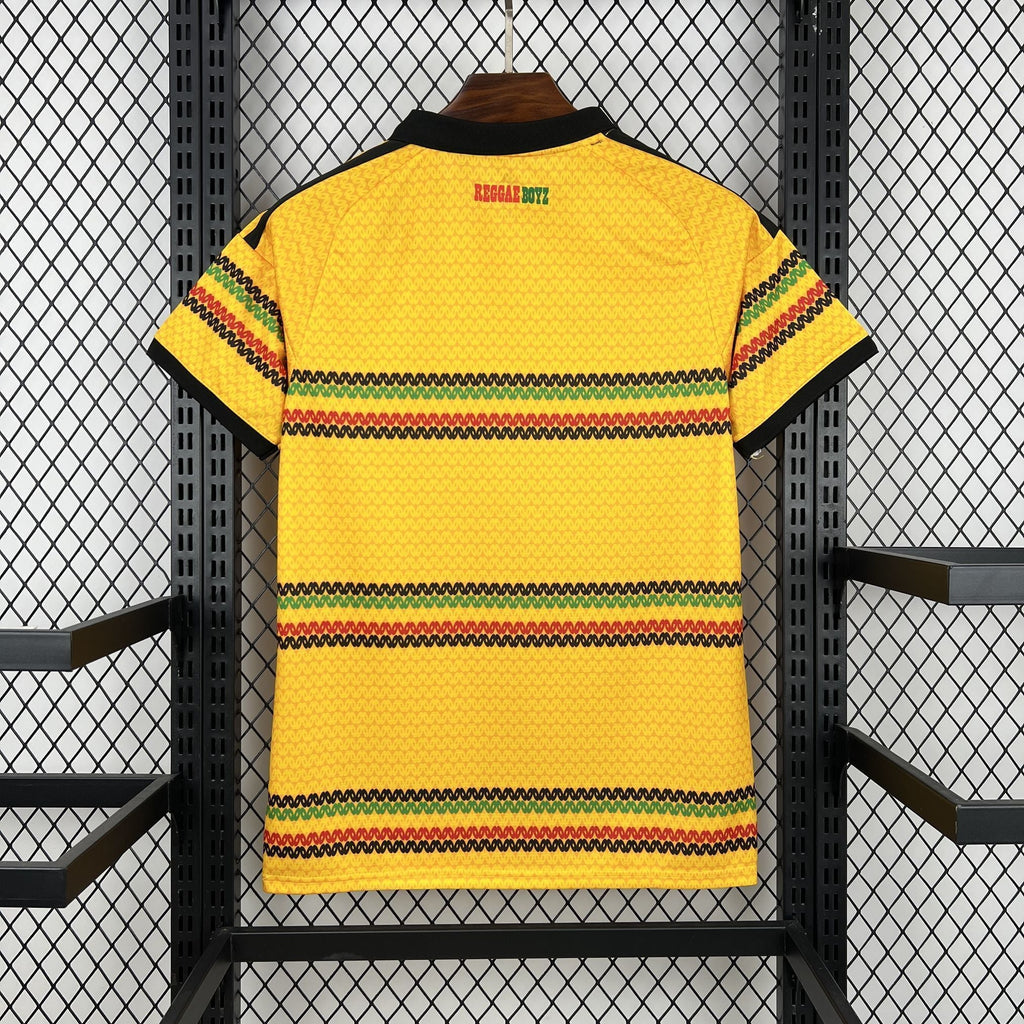 Maillot Jamaique Coupe du Monde 2026 Le 12 -ème Maillot, maillot de football avec logo et couleurs jamaïcaines.