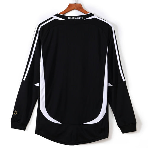 Maillot rétro de football Real Madrid 2006-2007, maillot third à manches longues, marque Le 12 -ème Maillot, vue de face