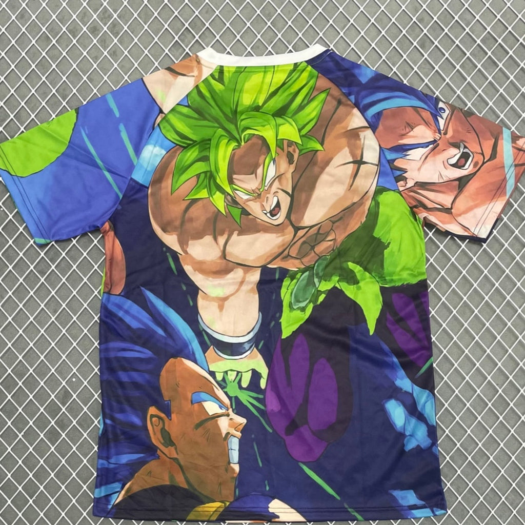 Maillot de football pour enfants 25/26 ans, design anime japonais vert, par Le 12 -ème Maillot, illustration colorée.