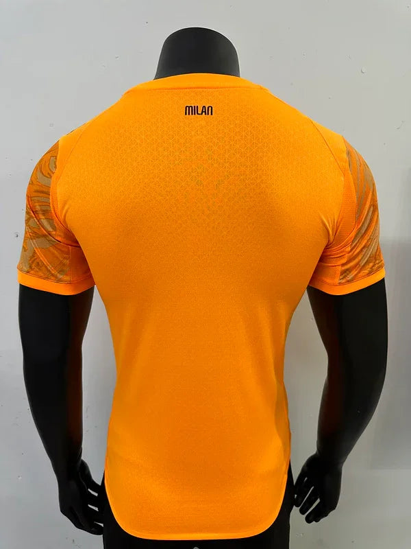 Maillot AC Milan concept 2025-26 de Le 12 -ème Maillot, maillot de football avec logo et design moderne, vue frontale.