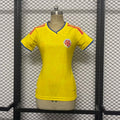 Maillot domicile femme Colombie 25/26, marque Le 12 -ème, avec logo et couleurs officielles de l'équipe nationale.