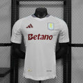 Maillot extérieur Aston Villa 2024-25 Le 12-ème Maillot, maillot de football avec logo de l'équipe en couleur officielle.