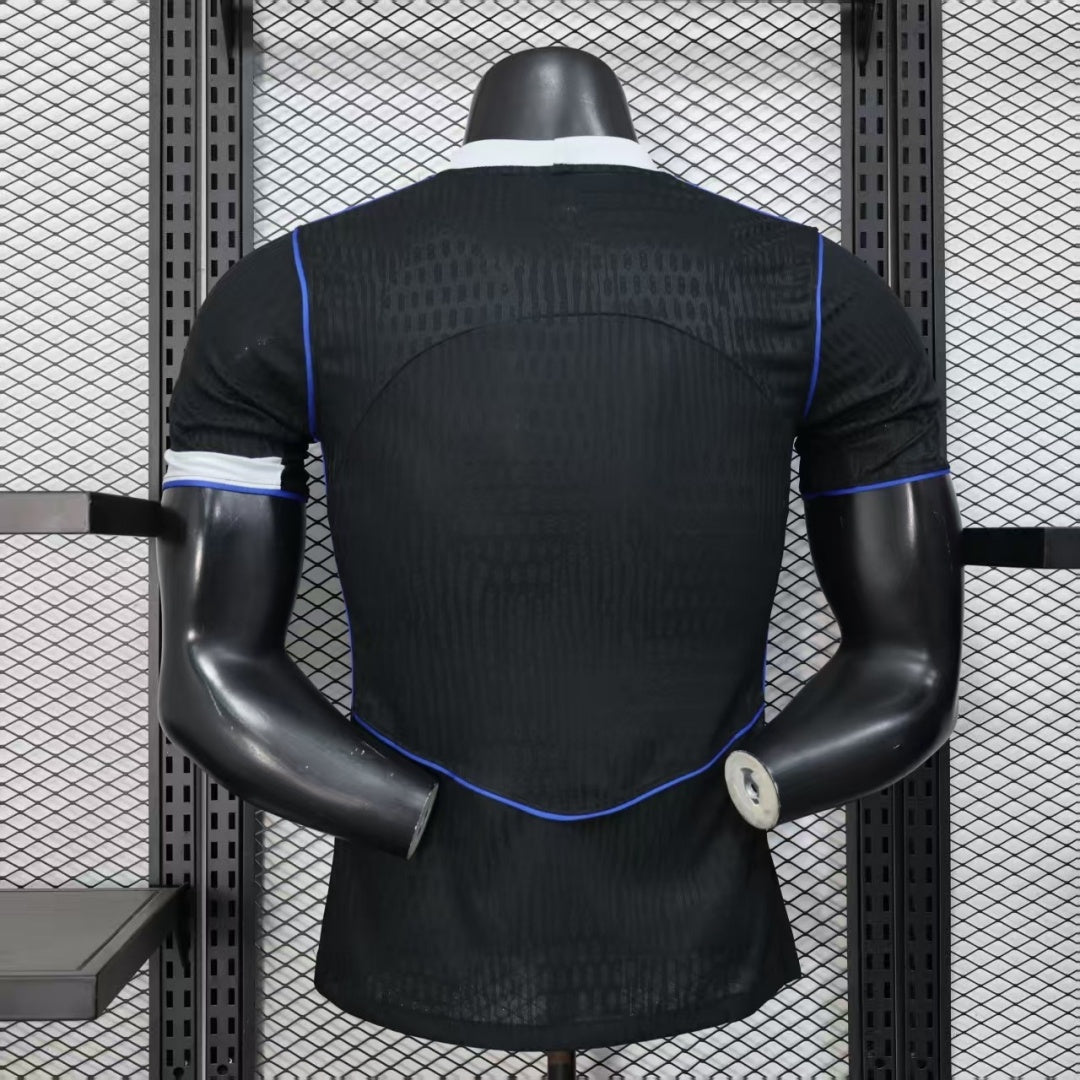 Maillot third de Chelsea pour joueur, taille 25/26, marque Le 12-ème Maillot, maillot de football bleu avec logo du club