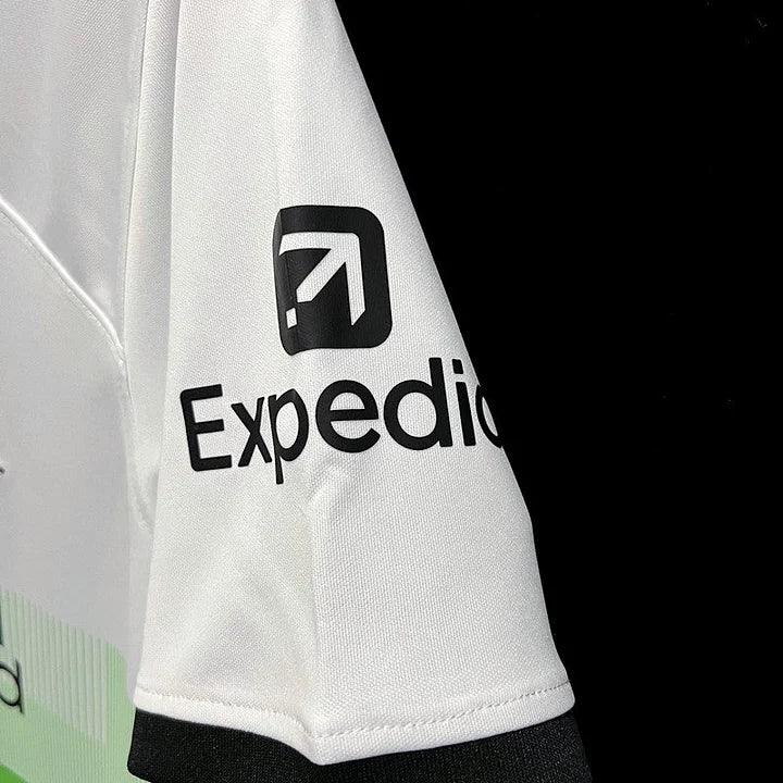 Maillot extérieur Liverpool saison 2023-2024 Le 12 -ème Maillot, vue de face avec logo et design sportif.