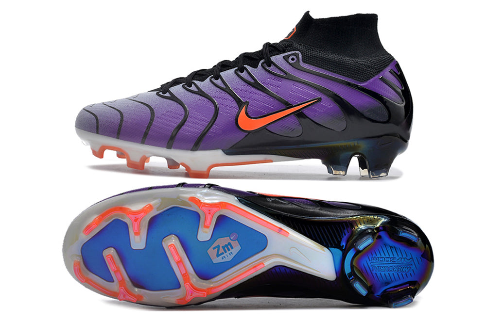 Crampons Mercurial Superfly IX Elite FG de Le 12-ème Maillot, chaussures de football avec pointes pour surface en herbe naturelle.