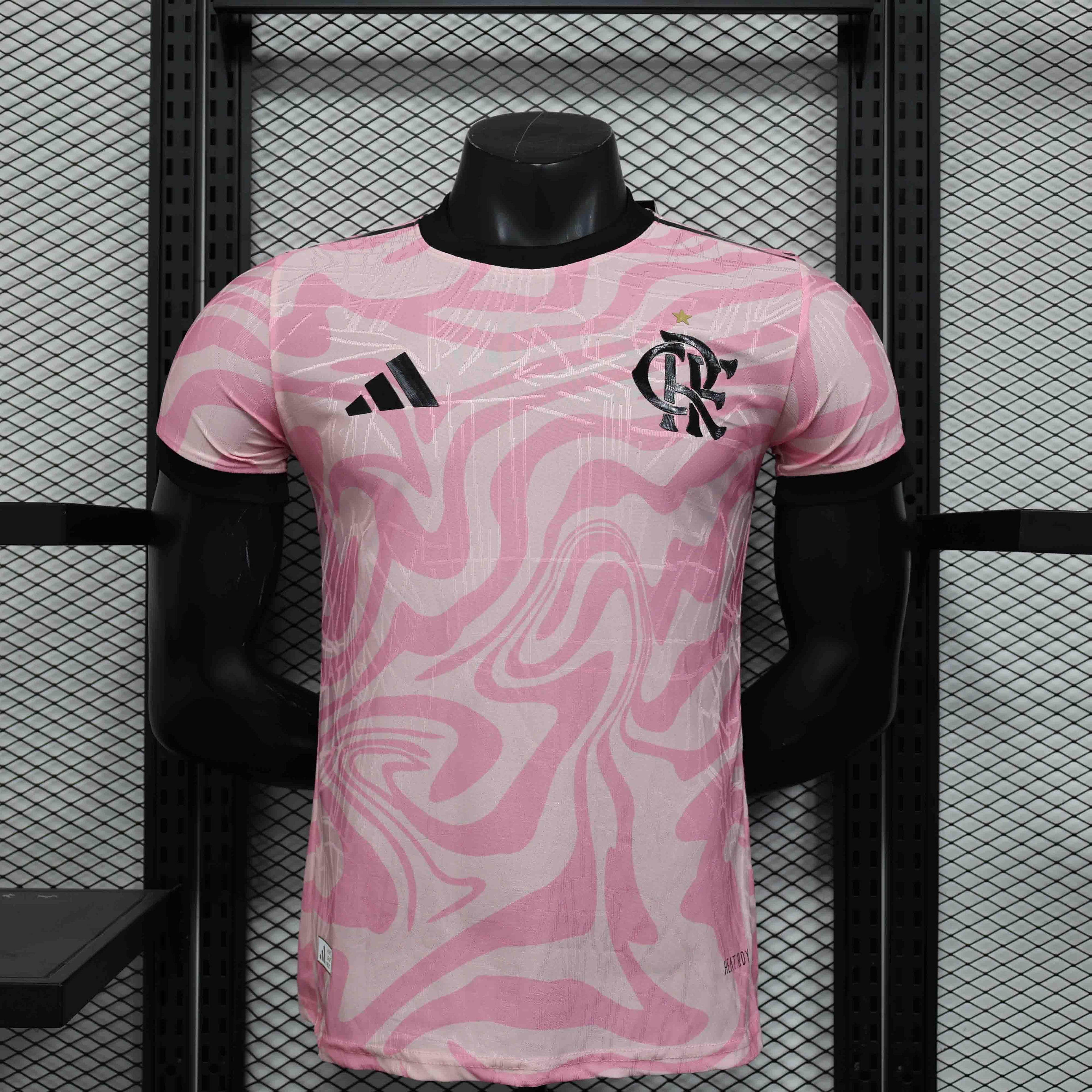 Maillot de football Flamengo concept 2025-26 par Le 12 -ème Maillot, vue du devant avec logo et design moderne.