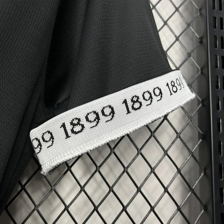 Maillot de football Olympique de Marseille 125 ans 2024-2025, maillot noir Le 12 -ème Maillot, vue de face