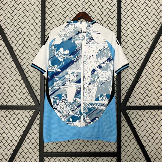 Maillot Japon Concept DBZ 2024 de Le 12 -ème Maillot, vue front avec motifs Dragon Ball Z, design coloré et détails de qualité.