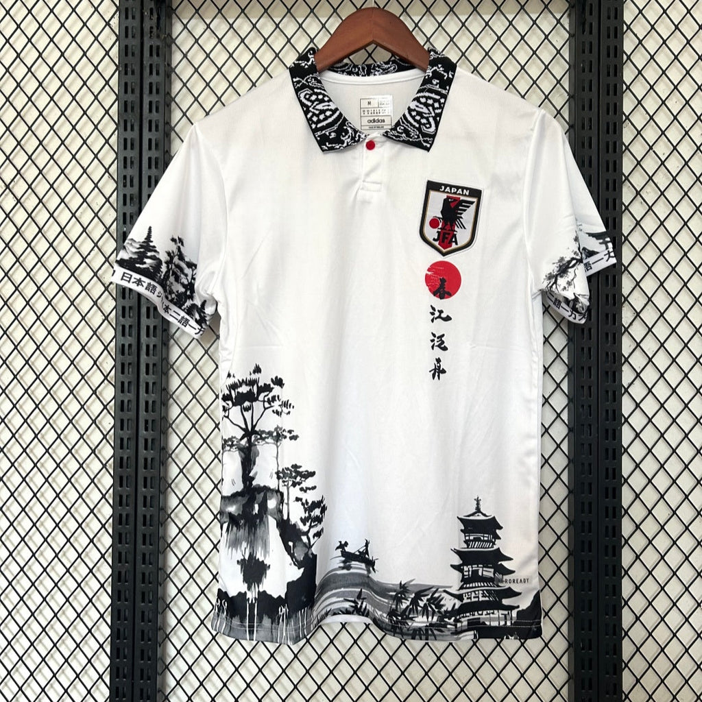 Maillot polo 2024-2025 Le 12 -ème Maillot, style japonais anime, design spécial avec motifs japonais colorés.