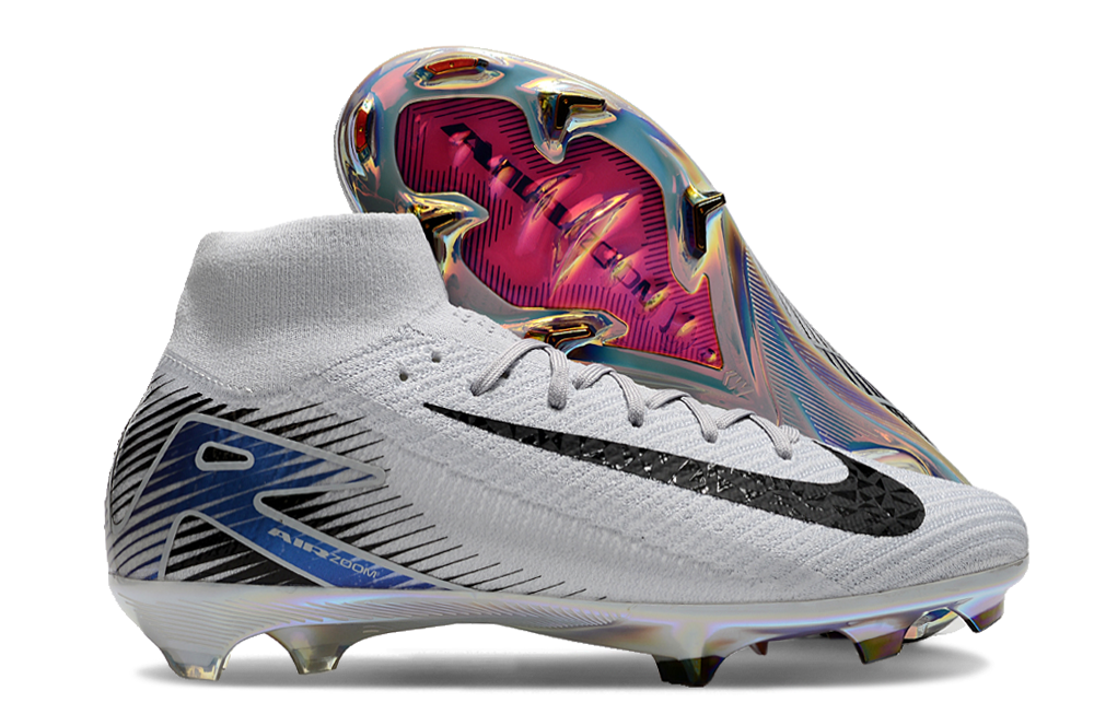 Crampons Mercurial Vapor 16 Elite XXV FG pour football, chaussures de sport avec studs en métal, marque Le 12 -ème Maillot