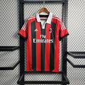 Maillot rétro AC Milan 2012-2013 de la marque Le 12-ème, vue de face, avec logo du club et design classique.