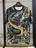 Maillot 24/25 Japon noir Le 12 -ème Maillot, design spécial, vue de face avec logo et détails du maillot de football.