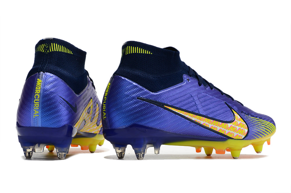 Crampons Mercurial Superfly IX Elite pour football, semelles à crampons en métal, chaussures de sport Nike pour terrain dur