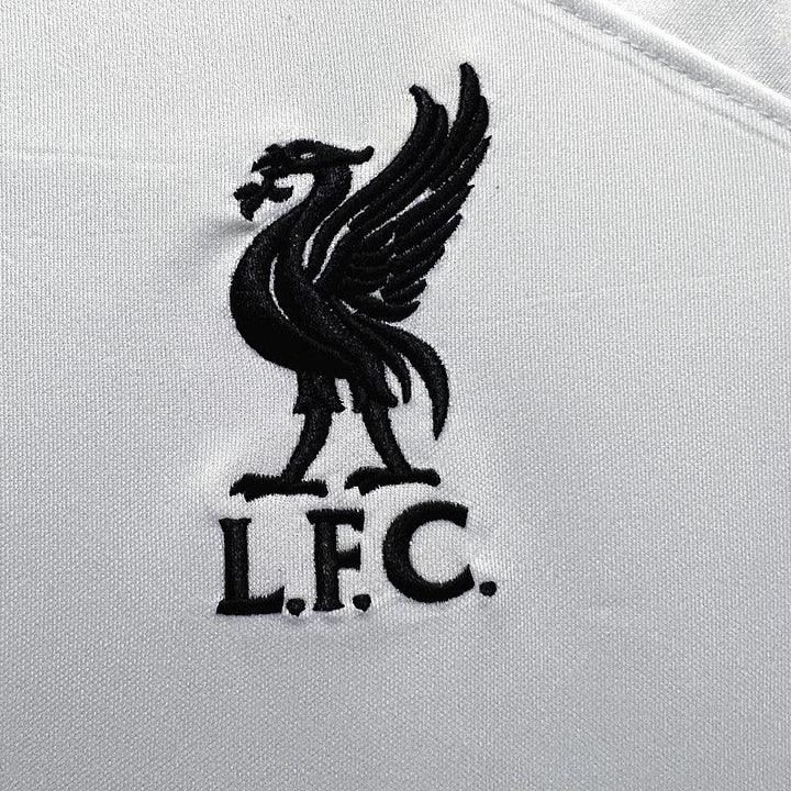 Maillot extérieur Liverpool 2023-2024 Le 12 -ème Maillot, maillot de football Liverpool avec logo et design saison 2023-2024