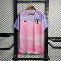 Maillot féminin Japon 2023-2024 extérieur Le 12 -ème Maillot, détails du design et logo du maillot sur tissu sportif.