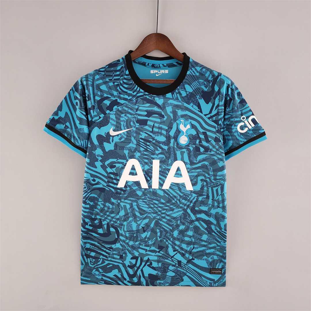 Maillot extérieur Tottenham 2022-23 Le 12-ème Maillot, maillot de football avec logo et design officiel.