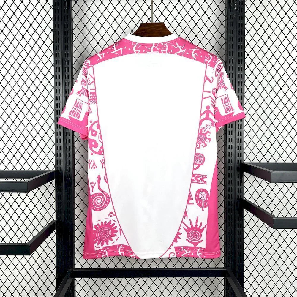 Maillot de football Mexique concept 2026 de la marque Le 12 -ème Maillot, vue de face avec design moderne et couleurs nationales.