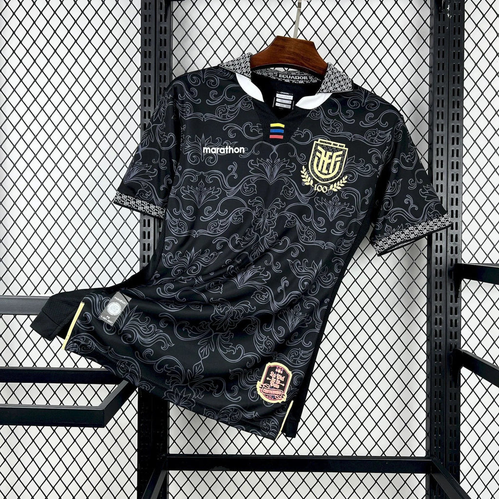 Maillot de gardien Équateur Coupe du Monde 2026, marque Le 12 -ème, en tissu technique avec logo et détails sportifs.