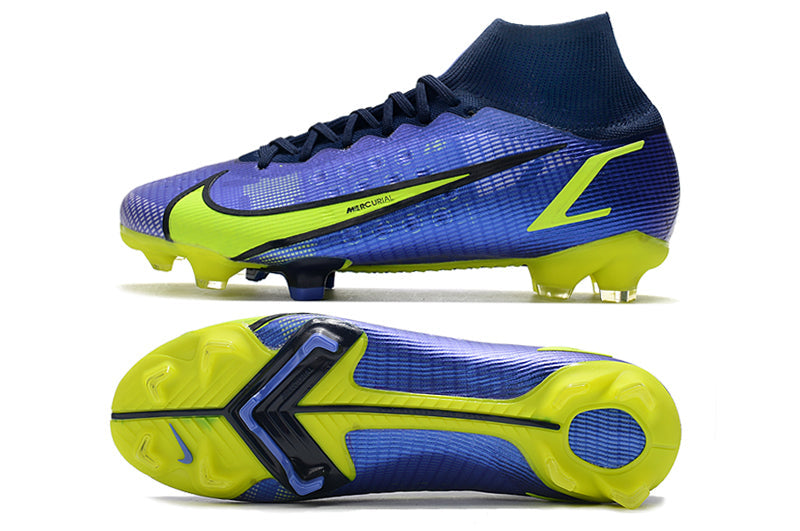 Crampons Mercurial Superfly IX Elite de Le 12 -ème Maillot, chaussures de football avec pointes en métal pour terrain dur.