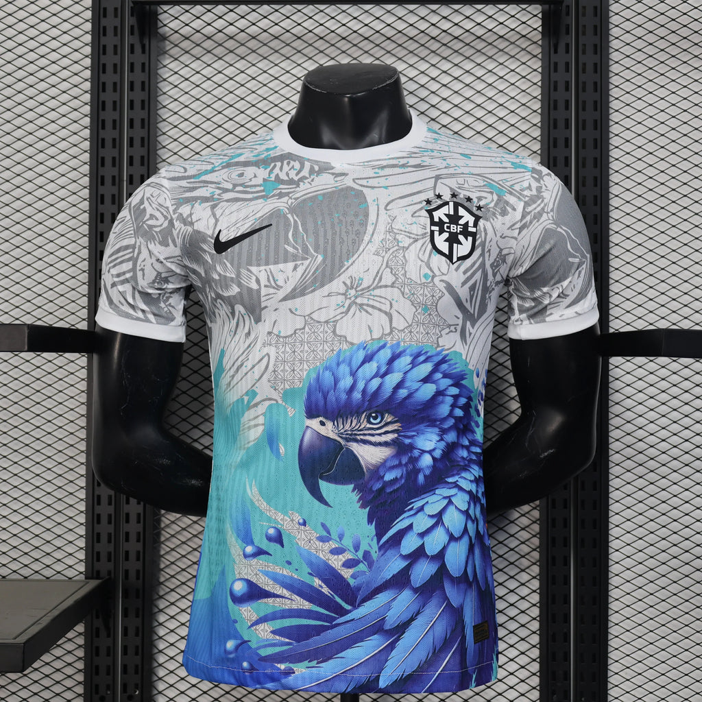 Maillot Brésil 2025-2026 édition spéciale, maillot de football Le 12 -ème Maillot, détails de la tenue sportive.