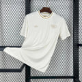 Maillot de football Colombie 100ème anniversaire 2024-2025, marque Le 12, vue de face avec détails du design.