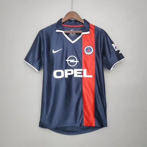 Maillot domicile rétro Paris Saint Germain 1998, authentique maillot de football Le 12 -ème Maillot, avec logo et détails d'époque