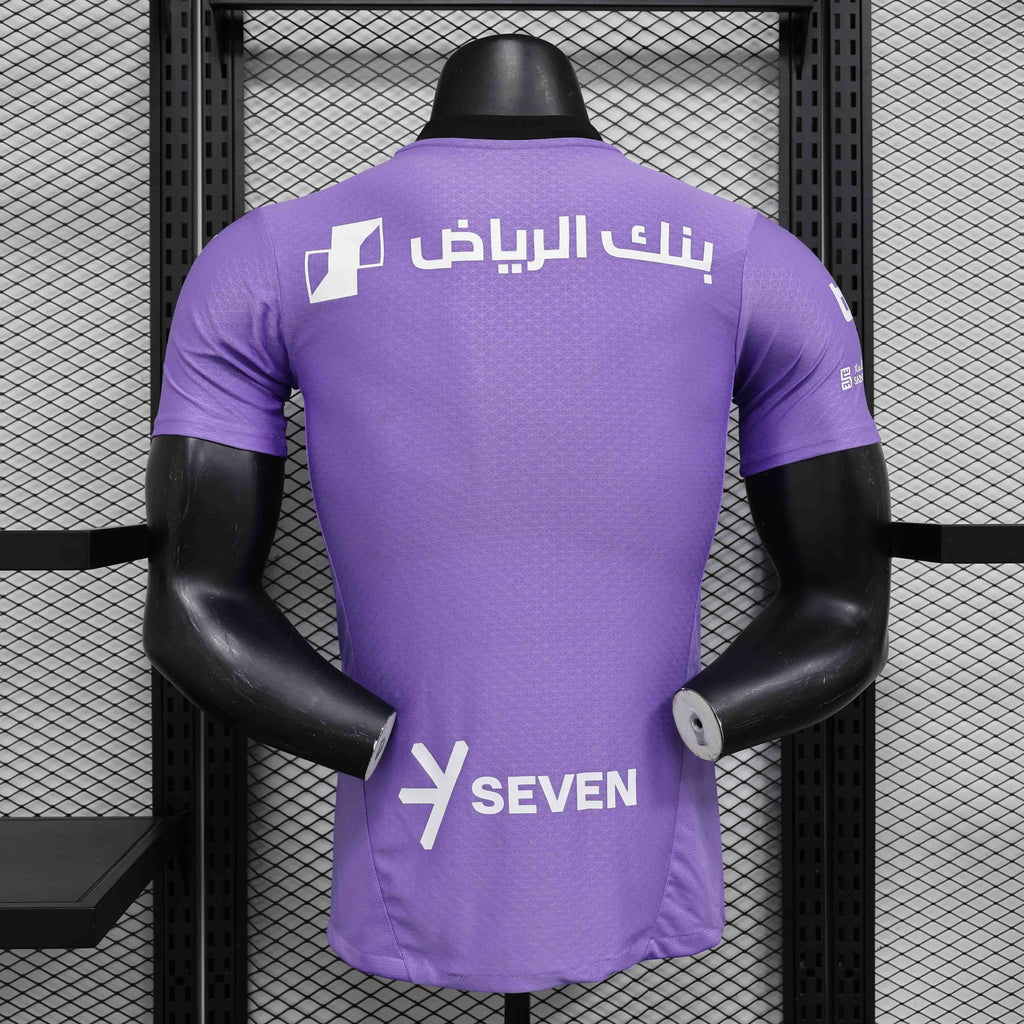 Maillot de football AL-Hilal 2024-25, maillot officiel de l'équipe, avec logo et design moderne, marque Le 12 -ème Maillot.