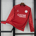 Maillot manches longues PSG 2025/2026 Le 12 -ème Maillot, vue front avec logo et design sportif.
