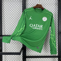 Maillot Manche Longues PSG de la marque Le 12 -ème Maillot, vue de face avec détails du logo et design bleu et rouge.