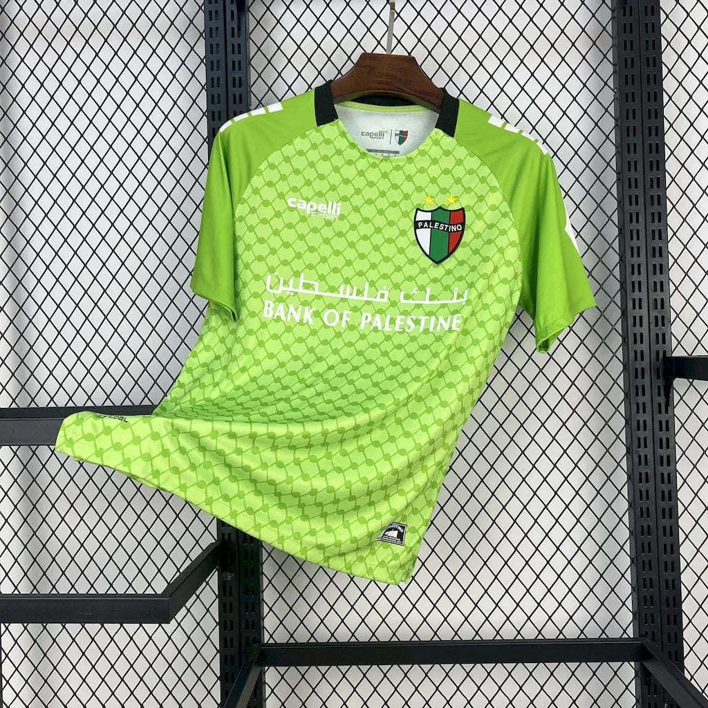 Maillot Palestine 2025/26 de la marque Le 12 -ème Maillot, vue de face avec logo et design sportif.
