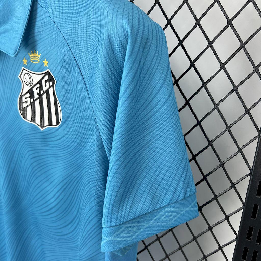 Maillot extérieur Santos 2025-26 de la marque Le 12 -ème Maillot, vue de face avec logo et détails du maillot.