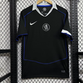 Maillot de football Chelsea Third 25/26 Le 12 -ème Maillot, maillot de sport bleu avec logo officiel, vue frontale.