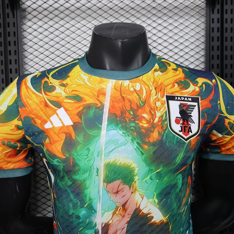 Maillot de football Japon concept 2025-26 de la marque Le 12 -ème Maillot, vue de face avec design moderne.