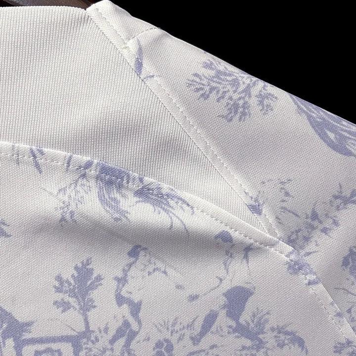 Maillot extérieur de la France 2022-2023, maillot de football Le 12-ème Maillot pour la Coupe du Monde, vue de face
