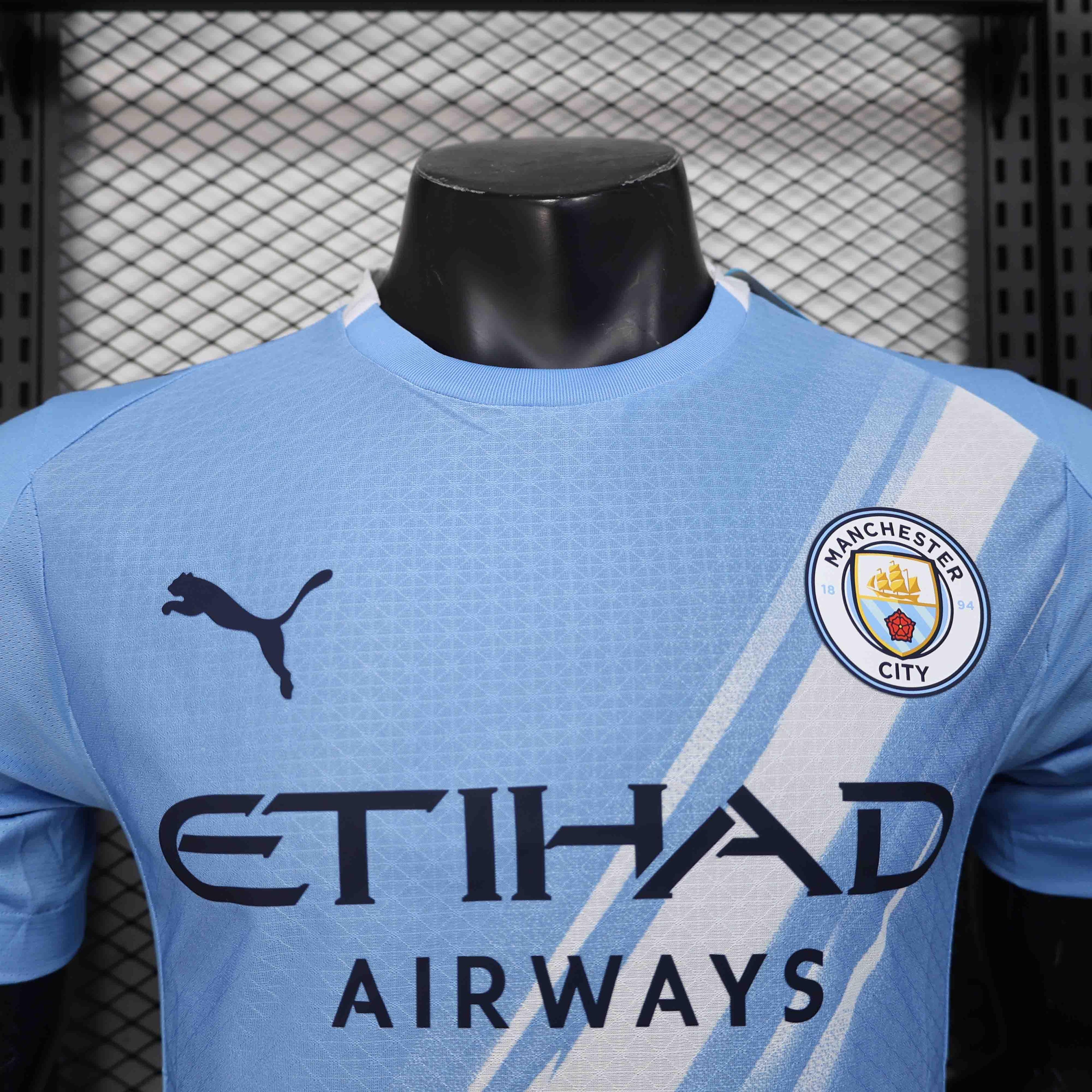 Maillot Manchester City 25-26 ans Le 12 -ème Maillot, maillot de football avec logo et détails officiels, vue de face