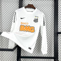 Maillot Santos 2012/13 à manches longues de la marque Le 12 -ème Maillot, vue de face avec logo et détails du design.