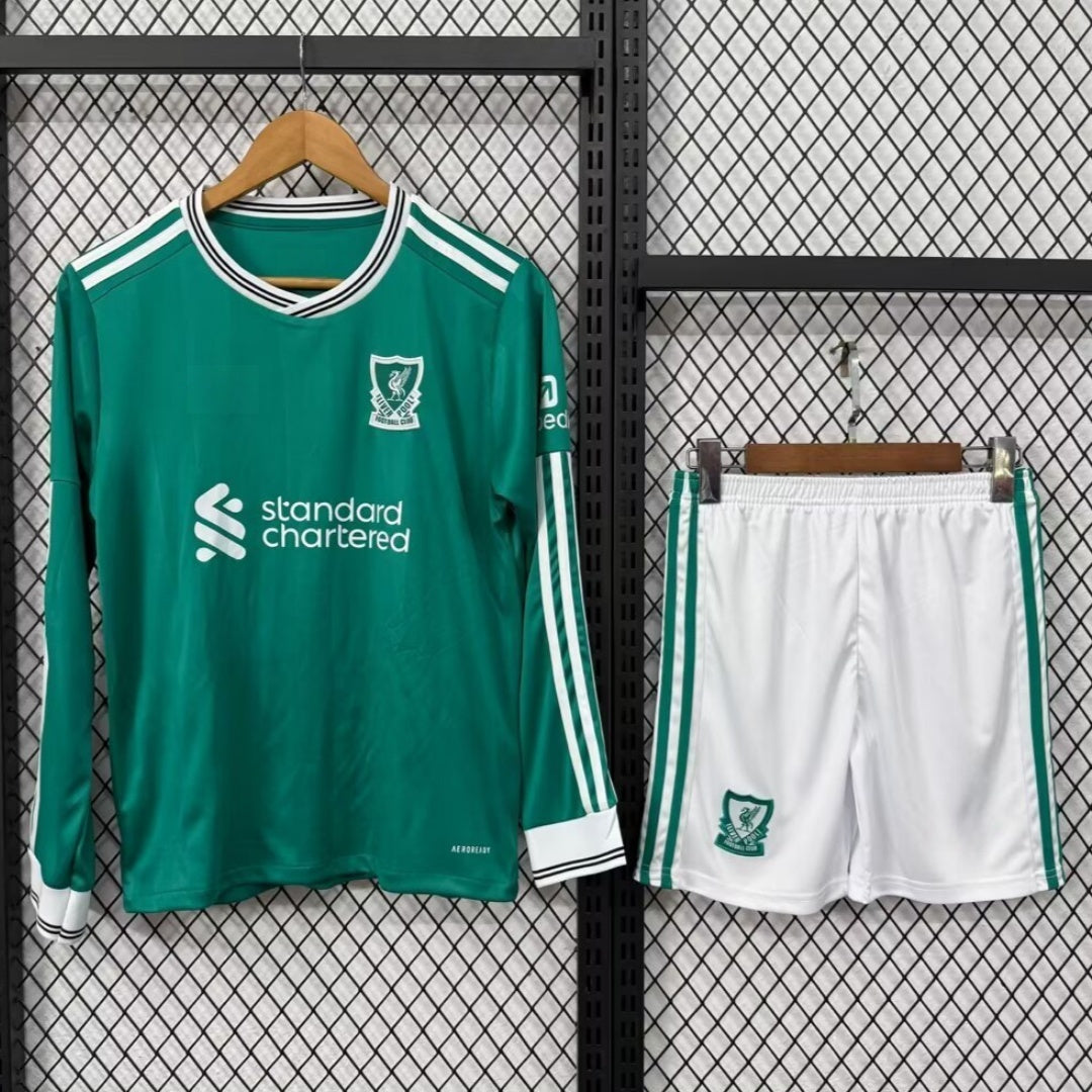 Ensemble de football Liverpool Third homme 25/26, maillot à manches longues, marque Le 12 -ème Maillot, devant coloré.