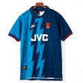 Maillot extérieur rétro 1995 Arsenal Le 12-ème Maillot, maillot de football en coton avec logo et détails vintage.