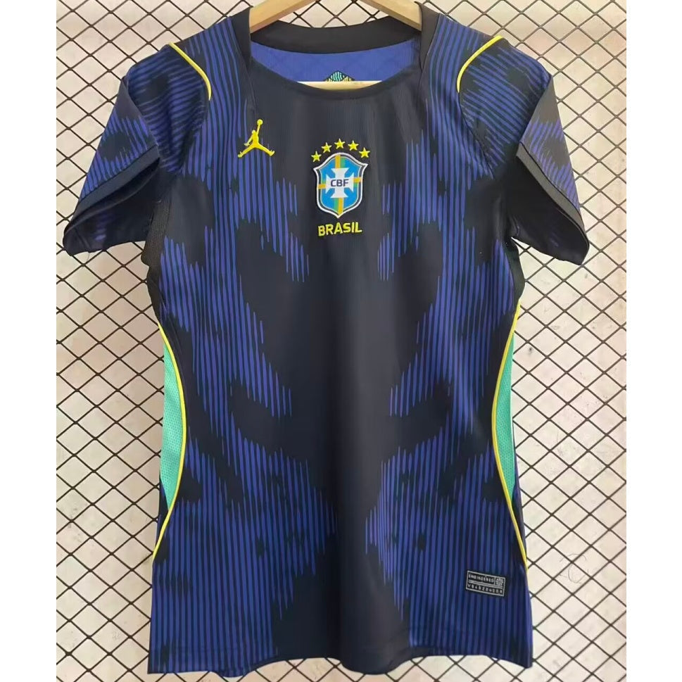 Maillot extérieur Brésil 25/26 pour femme de la marque Le 12 -ème Maillot, vue détaillée du maillot de football.