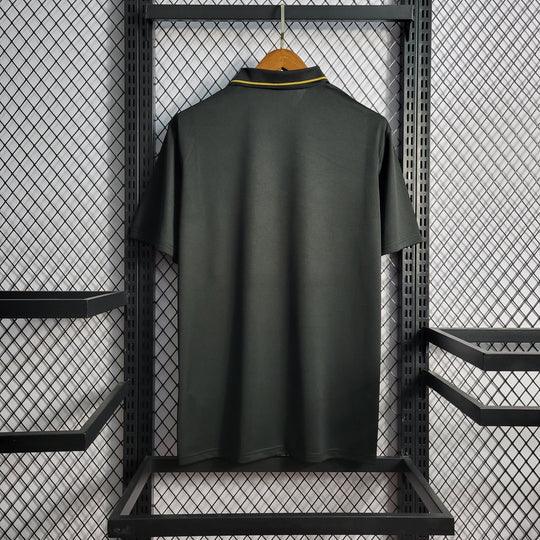 Maillot de football Brésil Concept 2022/23 Le 12 -ème Maillot, maillot de sport avec design brésilien, vue de face.