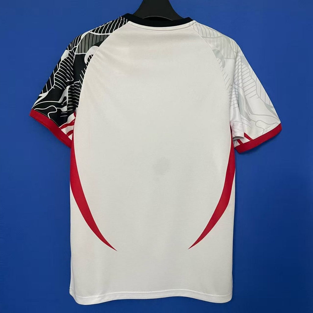 Maillot 25/26 japonais anime blanc Le 12 -ème Maillot, design spécial avec motif anime, tissu léger et confortable.