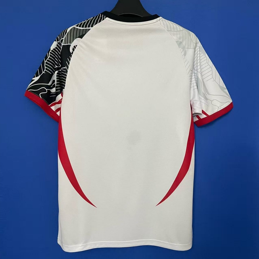Maillot 25/26 japonais anime blanc Le 12 -ème Maillot, design spécial avec motif anime, tissu léger et confortable.