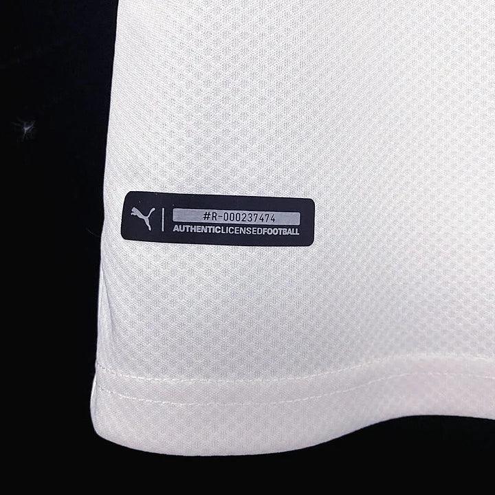 Maillot extérieur Manchester City 2022 2023 Le 12 -ème Maillot, maillot de football avec logo et design officiel.