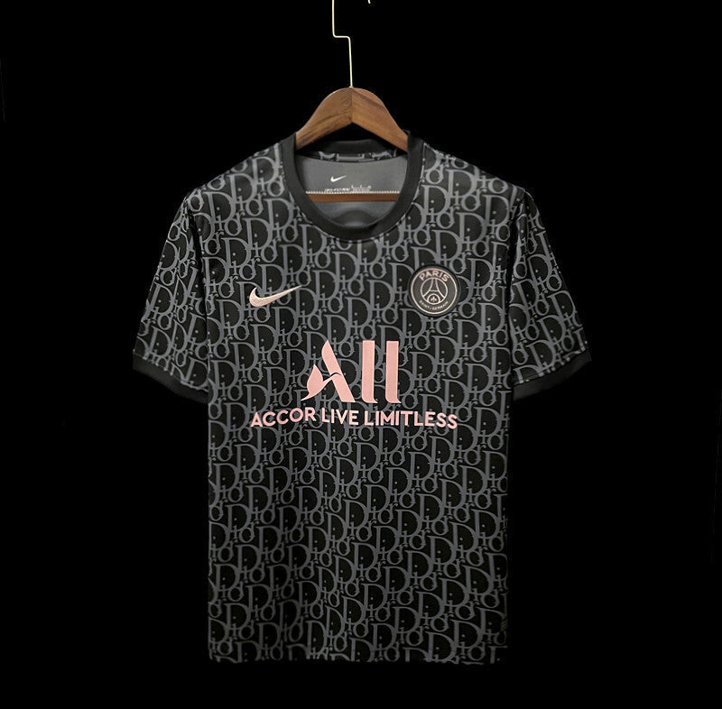 Maillot PSG Dior 25/26 Le 12 -ème Maillot, maillot de football avec logo et design spécial, vue de face.