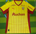 Maillot domicile RC Lens 25/26 Le 12 -ème Maillot, maillot de football jaune avec logo de l'équipe et détails du design.