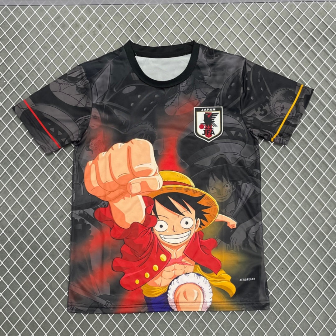 Maillot 25/26 Japan anime Le 12 -ème Maillot, design coloré avec motifs inspirés de l'anime japonais, vue de face.