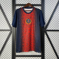 Maillot de football PSG 25/26 bleu et rouge Le 12 -ème Maillot, design sportif avec logo et détails colorés.